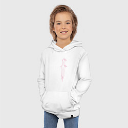 Толстовка детская хлопковая Weapon Shaman, цвет: белый — фото 2