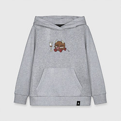 Толстовка детская хлопковая Честер dont starve, цвет: меланж