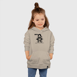 Толстовка детская хлопковая Эйс, Луффи и Сабо - Братство ASL, цвет: миндальный — фото 2