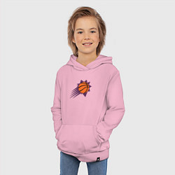 Толстовка детская хлопковая Suns Basket, цвет: светло-розовый — фото 2
