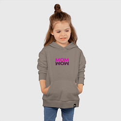 Толстовка детская хлопковая MOM, цвет: утренний латте — фото 2