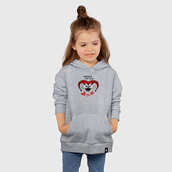 Толстовка детская хлопковая Алиса - Черная Метка, цвет: меланж — фото 2