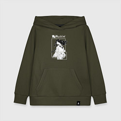 Толстовка детская хлопковая БАДЖИ И МАЙКИ МСТИТЕЛИ, цвет: хаки