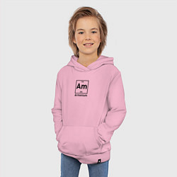 Толстовка детская хлопковая Am -Armenium, цвет: светло-розовый — фото 2