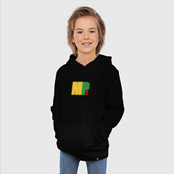 Толстовка детская хлопковая Мерч Сервера MP хлопок, цвет: черный — фото 2