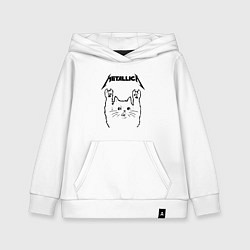 Детская толстовка-худи METALLICA МЕТАЛЛИКА