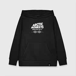 Толстовка детская хлопковая Arctic Monkeys, группа, цвет: черный