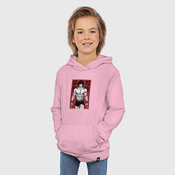 Толстовка детская хлопковая Эстетика Баки, цвет: светло-розовый — фото 2