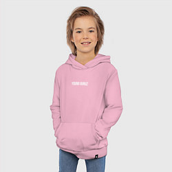 Толстовка детская хлопковая YOUNG GURUZ, цвет: светло-розовый — фото 2