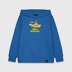 Толстовка детская хлопковая On a Yellow Submarine, цвет: синий