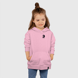 Толстовка детская хлопковая Александр Сергеевич Пушкин, цвет: светло-розовый — фото 2