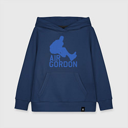 Толстовка детская хлопковая Air Gordon, цвет: тёмно-синий