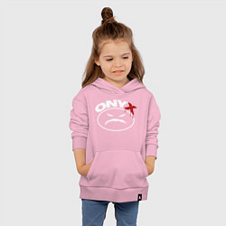 Толстовка детская хлопковая Onyх, цвет: светло-розовый — фото 2