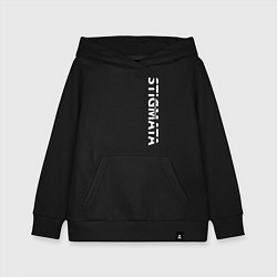 Толстовка детская хлопковая Stigmata ПРОТИВ ПРАВИЛ, цвет: черный