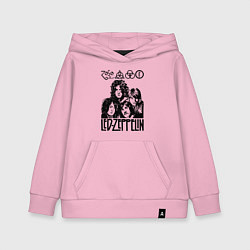 Детская толстовка-худи Led Zeppelin Black