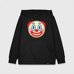 Детская толстовка-худи Эмодзи Клоун