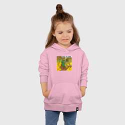 Толстовка детская хлопковая Пепе Лягушонок в беде, цвет: светло-розовый — фото 2
