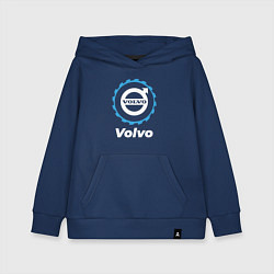 Толстовка детская хлопковая Volvo в стиле Top Gear, цвет: тёмно-синий