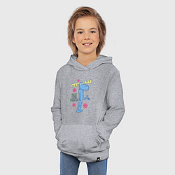 Толстовка детская хлопковая Lumpy, цвет: меланж — фото 2
