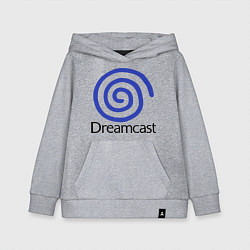 Толстовка детская хлопковая Sega dreamcast, цвет: меланж