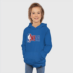 Толстовка детская хлопковая NBA - big logo, цвет: синий — фото 2