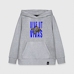 Детская толстовка-худи Vive ut vivas
