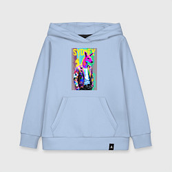 Толстовка детская хлопковая Kangaroo fashionista - Sydney - Australia, цвет: мягкое небо