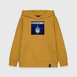 Толстовка детская хлопковая Static-X Project Regeneration, цвет: горчичный