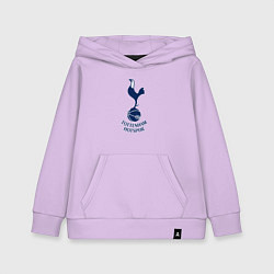 Толстовка детская хлопковая Tottenham Hotspur fc sport, цвет: лаванда