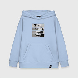 Толстовка детская хлопковая Depeche Mode - Your World In My Eyes, цвет: мягкое небо
