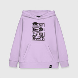 Детская толстовка-худи Есть спать гольф
