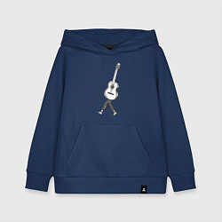 Детская толстовка-худи Человек гитара