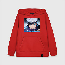 Детская толстовка-худи Сатору Годзё портрет Jujutsu Kaisen