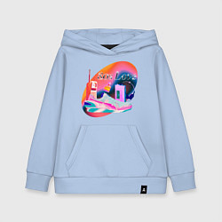 Детская толстовка-худи 80s Love