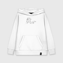 Детская толстовка-худи Фрирен волшебница