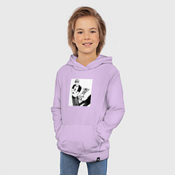 Толстовка детская хлопковая Эйкити Онидзука учитель, цвет: лаванда — фото 2