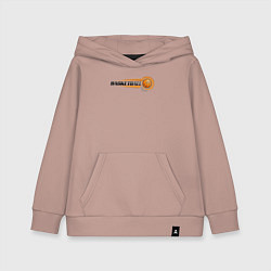 Толстовка детская хлопковая Basketball mood, цвет: пыльно-розовый