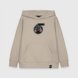Толстовка детская хлопковая Solar Fake - Not So Important, цвет: миндальный