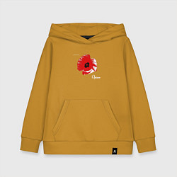 Толстовка детская хлопковая Opium - art, цвет: горчичный