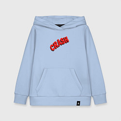 Толстовка детская хлопковая Crash, цвет: мягкое небо