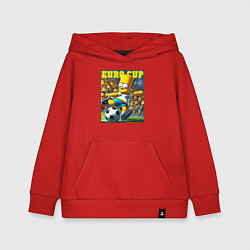 Детская толстовка-худи Euro cup - Bart Simpson
