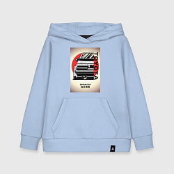 Толстовка детская хлопковая Toyota Sprinter, цвет: мягкое небо