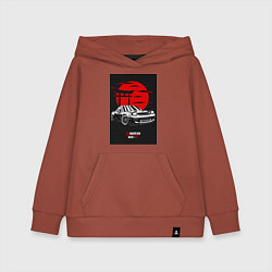 Детская толстовка-худи Mazda rx-7 jdm style