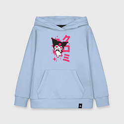 Толстовка детская хлопковая Аниме Куроми, цвет: мягкое небо