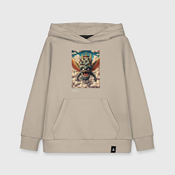 Детская толстовка-худи Крайне причудливый монстр