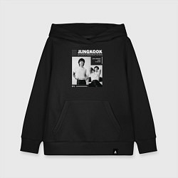 Толстовка детская хлопковая Jungkook bts seven, цвет: черный