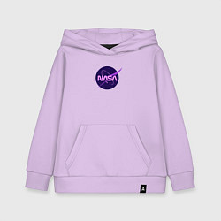 Детская толстовка-худи NASA logo