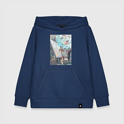 Детская толстовка-худи Будни дизайнера