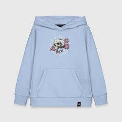 Толстовка детская хлопковая Король рок н ролла, цвет: мягкое небо