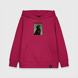 Толстовка детская хлопковая Что в коробке Брэд Питт, цвет: маджента